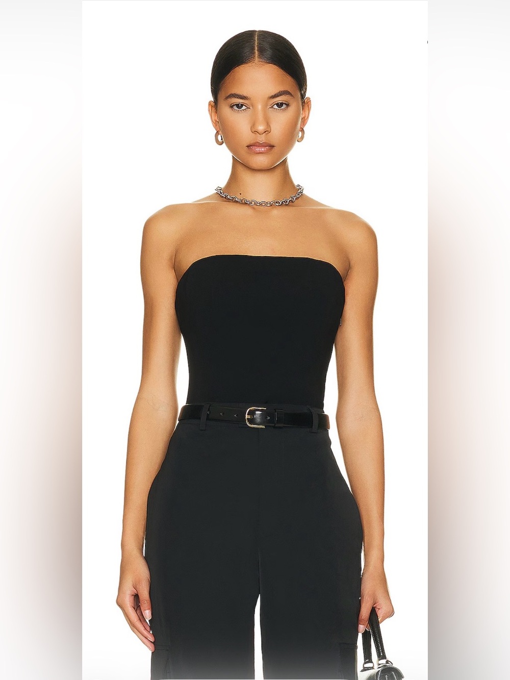 A.L.C. Elsie Top in Black. Size 8